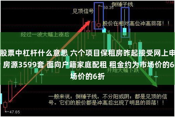 股票中杠杆什么意思 六个项目保租房昨起接受网上申请 房源3599套 面向户籍家庭配租 租金约为市场价的6折