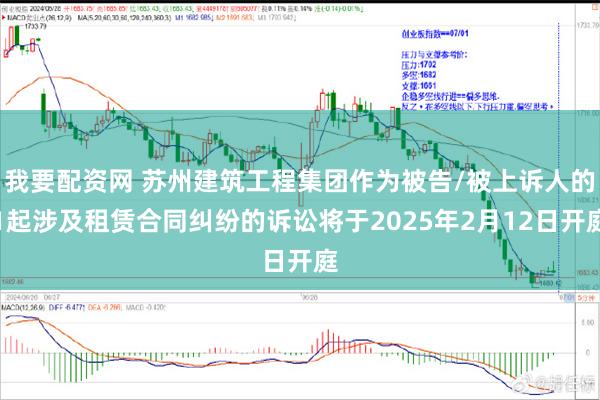 我要配资网 苏州建筑工程集团作为被告/被上诉人的1起涉及租赁合同纠纷的诉讼将于2025年2月12日开庭