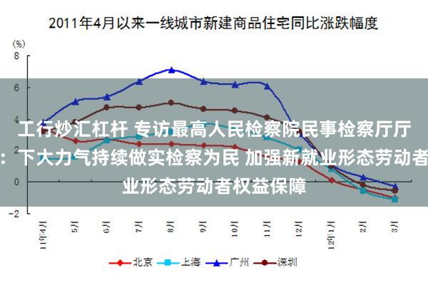 工行炒汇杠杆 专访最高人民检察院民事检察厅厅长蓝向东：下大力气持续做实检察为民 加强新就业形态劳动者权益保障